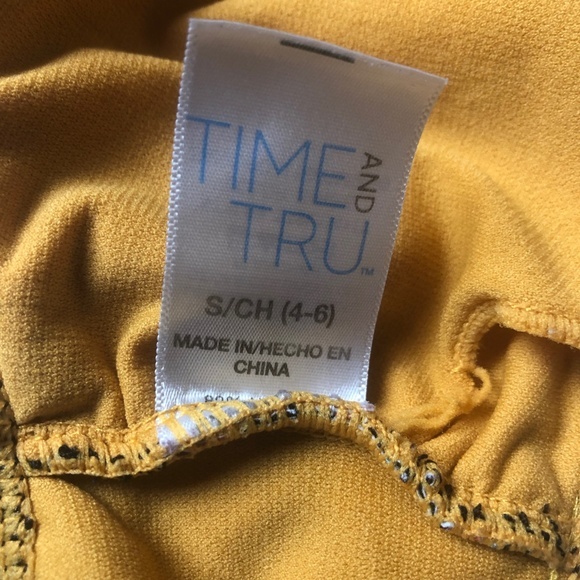 Time and Tru Striped Tankini Top Swim Suit Small - Picture 3 of 4